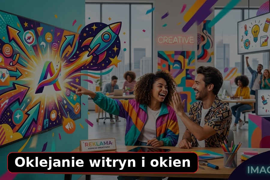 Oklejanie witryn i okien